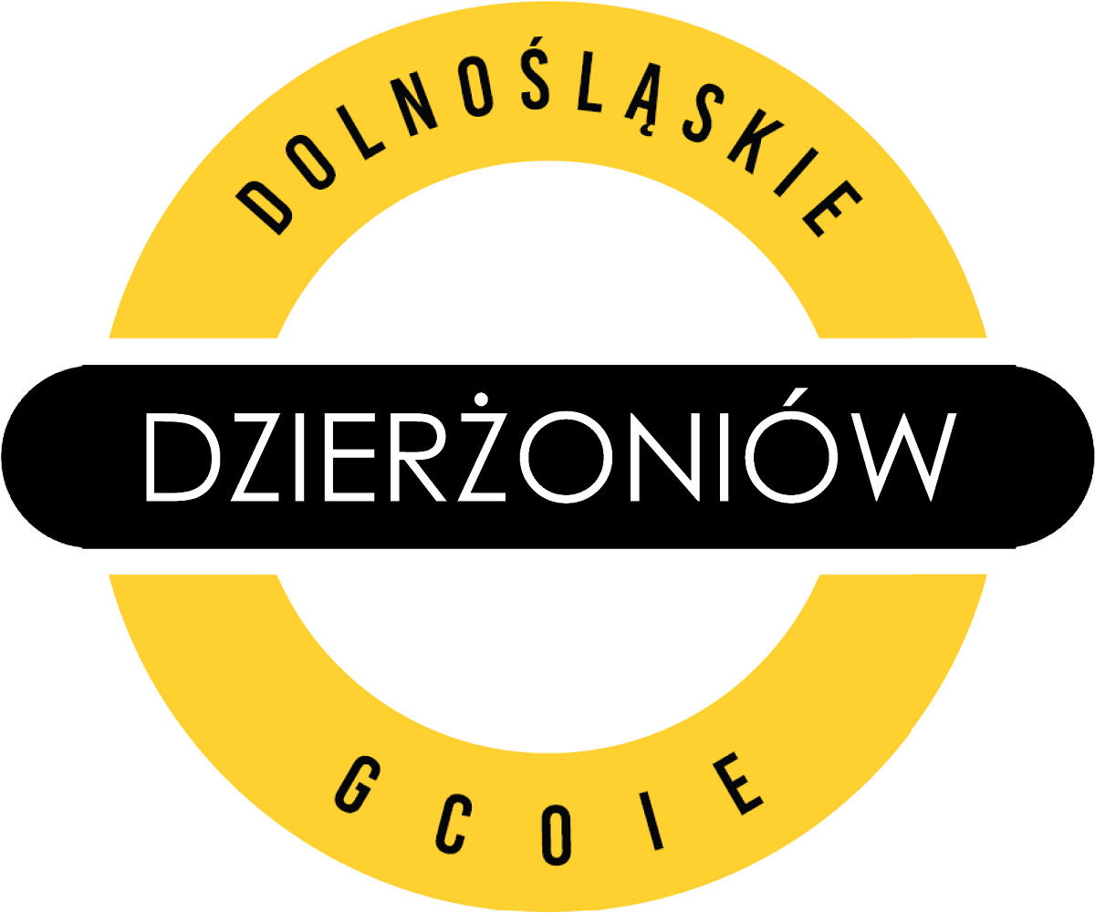 Obraz przedstawia logo Gminnego Centrum Obsługi Inwestora i Eksportera w Dzierżoniowie