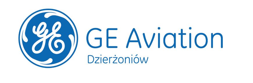 obraz przedstawia logo firmy GE Aviation Dzierżoniów
