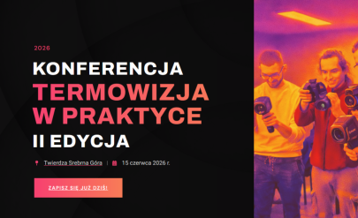 Information about the event and a photo showing men testing thermal imaging cameras 
