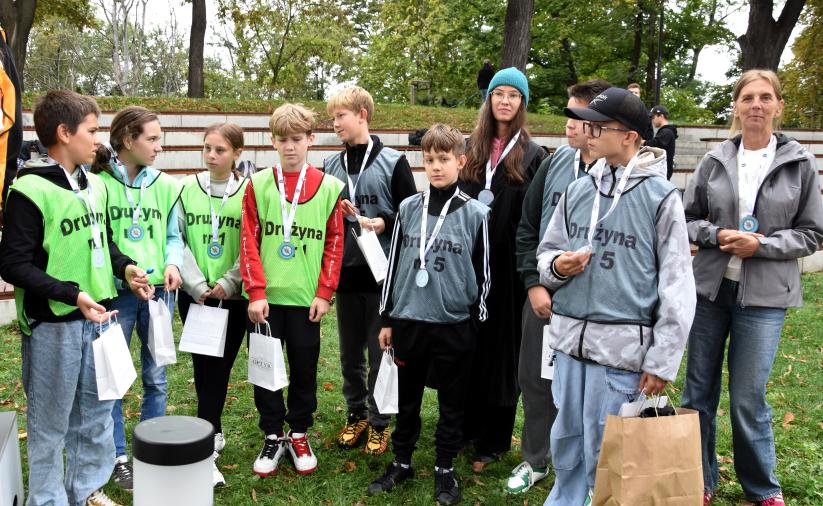 Uczestnicy Gry Terenowej.