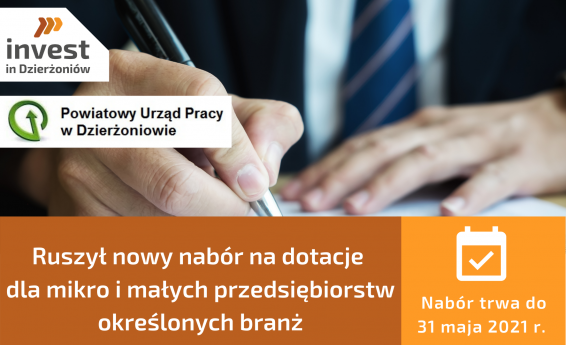 nowy nabór na dotacje dla mikro i małych przedsiębiorców z PUP