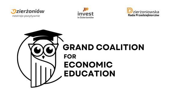 Grand Coalition For Economic Education In Dzierżoniów logo