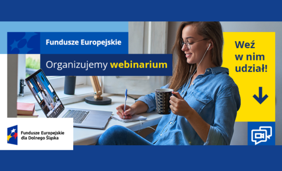 Grafika ozdobna dotycząca webinarium: Jak otworzyć firmę przy wykorzystaniu Funduszy Europejskich?