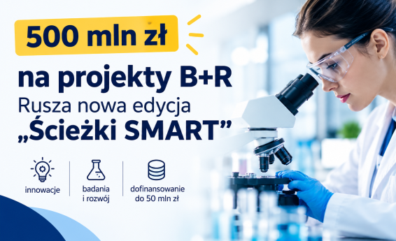 Grafika informująca o nowej edycji programu „Ścieżka SMART”